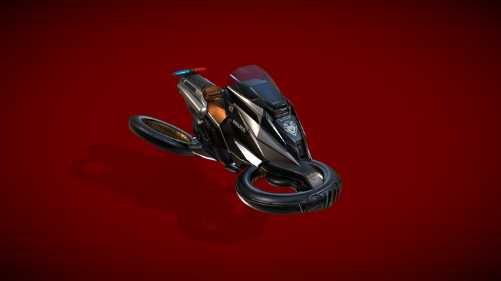 Alet Hoverbike 3D Model