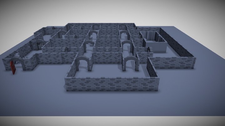 Dungeon für MUE basierend auf ... 3D Model