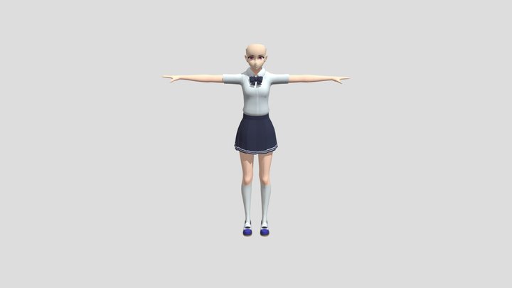 Setsuna Haichi 3D Model