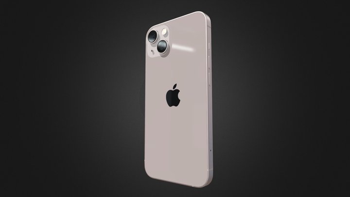 Apple iPhone 13 in all Official Colors 3D Model