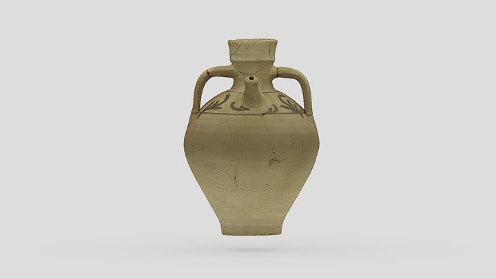 Botijo. Siglo XVIII. Tudela. 3D Model