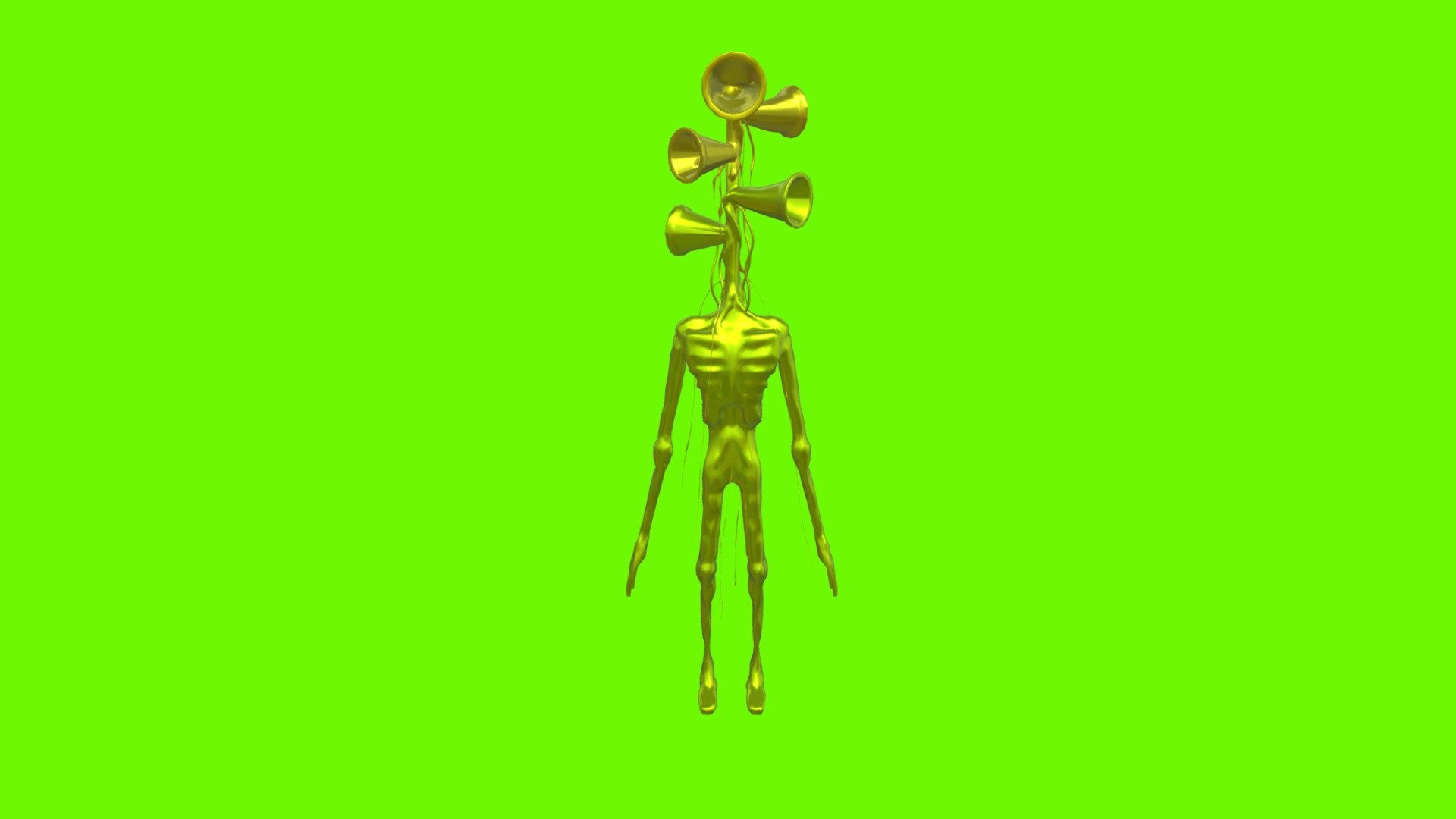 archivetempGold Siren Head model