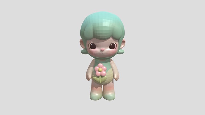 绿棠棠 3D Model