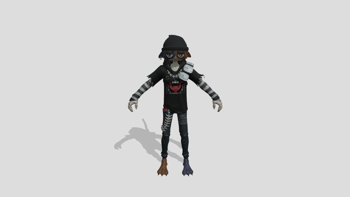 Meowskulls - Fortnite Skin 3D Model