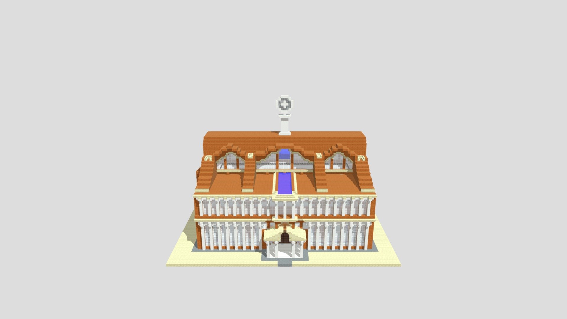 Minecraft Roman Basilica