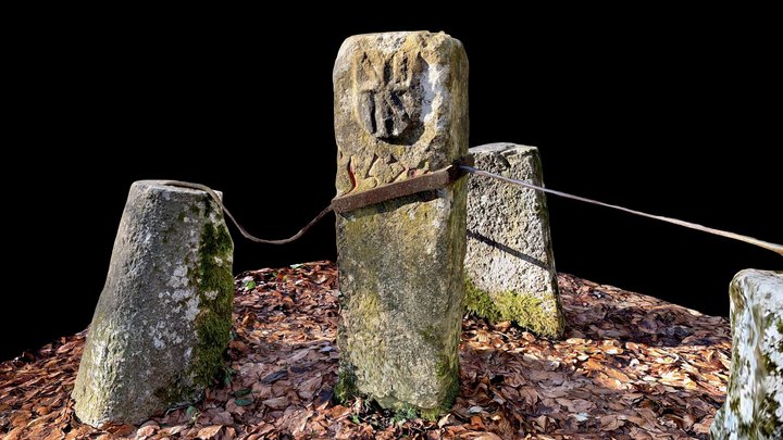 Les Trois Bornes 3D Model