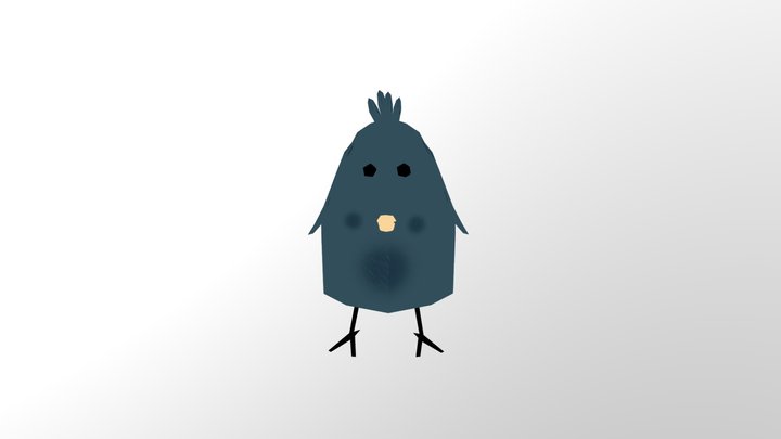 SK_bird 3D Model