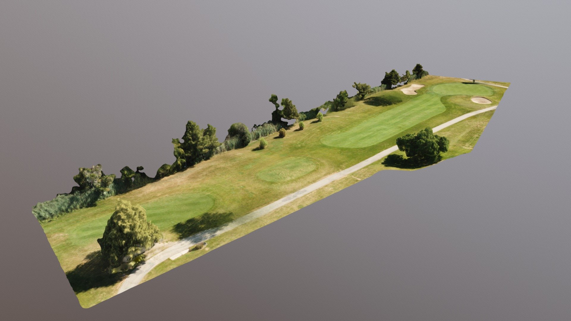 St. Clair Shores Golf Course Hole 7 3D model by midwestaerotech [b2a8f93] Sketchfab