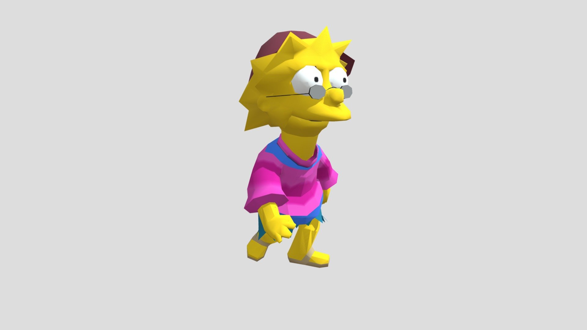 Lisa Simpson Cool Animated Download Free 3d Model By Vicente Betoret Ferrero Deathcow