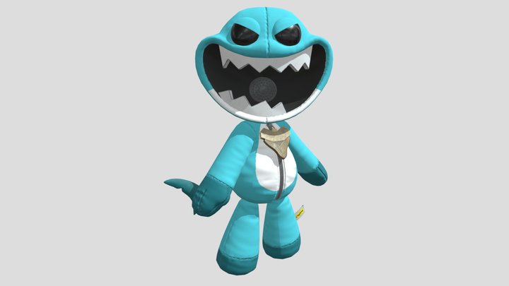 Maggie Mako Artwork Plush Pose 3D Model