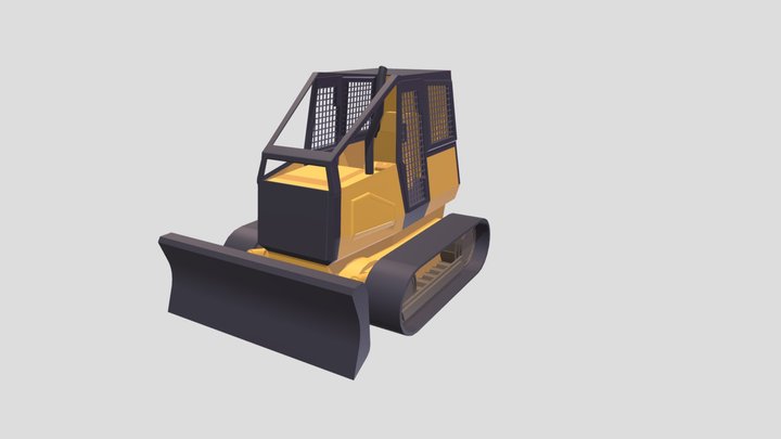 Dozer 3D Model
