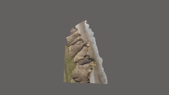 Seaham Cliffs County Durham 3D Model