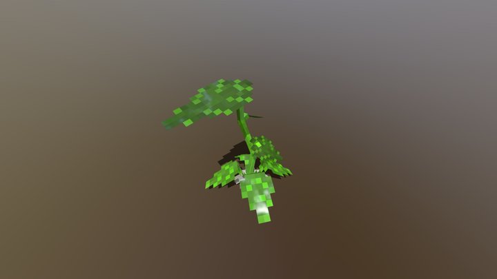 planta de jungla 1 3D Model