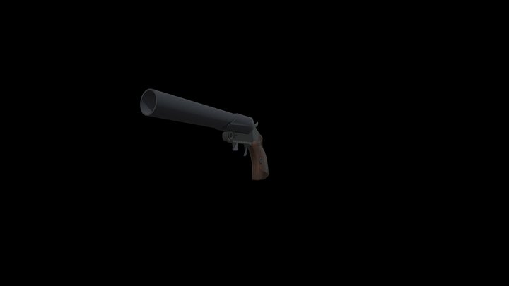 Croatian Shotgun Pistol – Free 3D Model STL