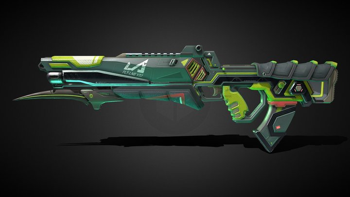 Apex Legends VK-47 Flatline Killer Carapace – Kostenloses 3D-Modell STL