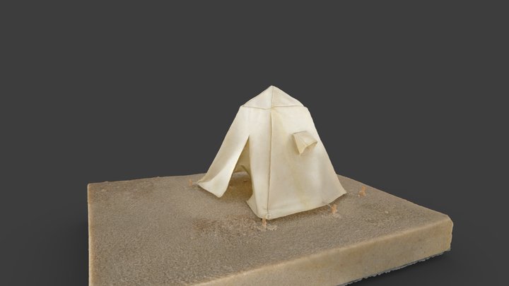 'Tent' (2016), Malkit Shoshan 3D Model