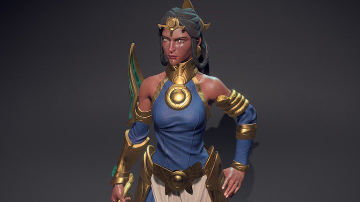 Nasira 3D Model