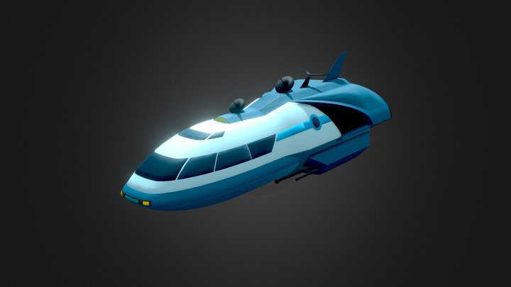 Warp Wagon V3 3D Model