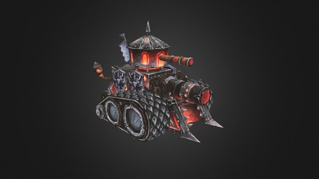 Tank - Heroes of Paragon 3D Model