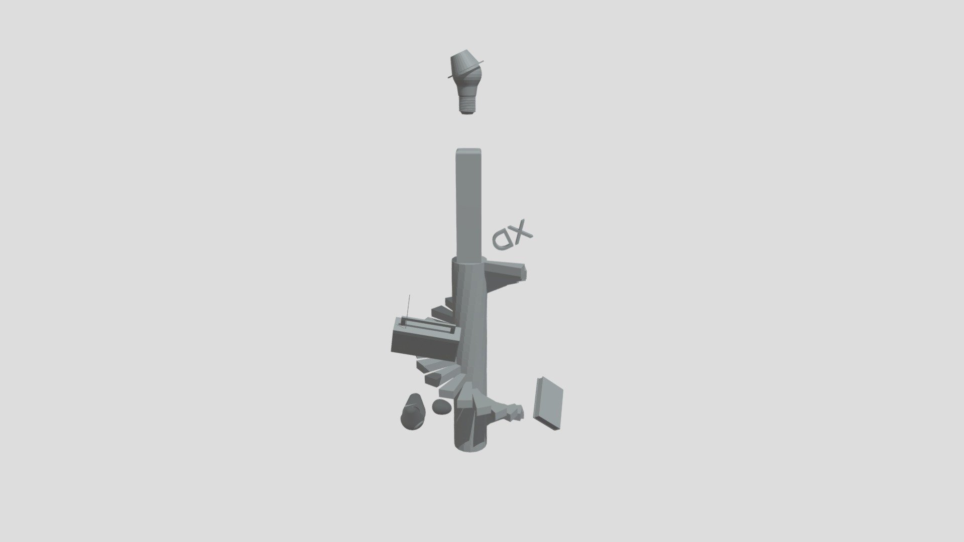 Breitenbach Colby Happiness Interview 3D Model
