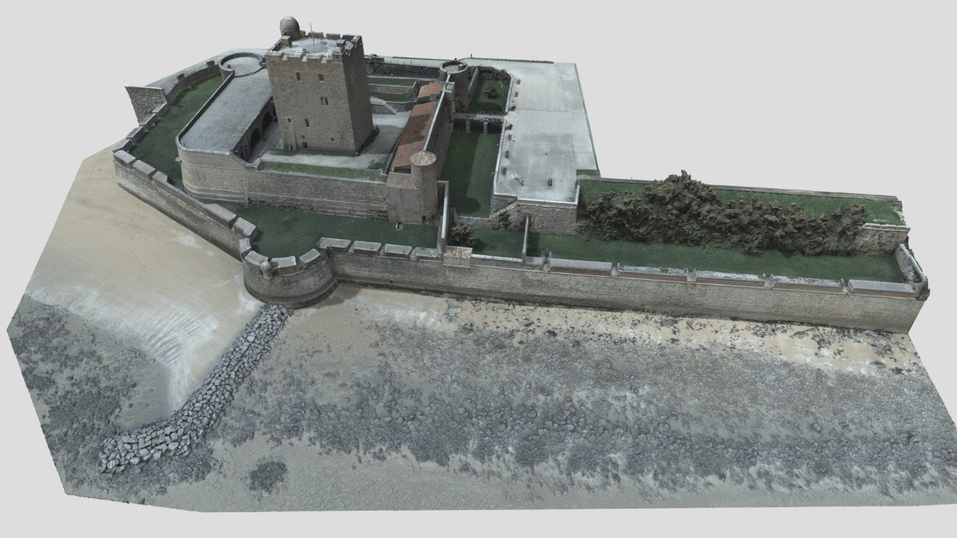 Fort de Fouras (Charente Maritime, France) - 3D model by Roaming ...