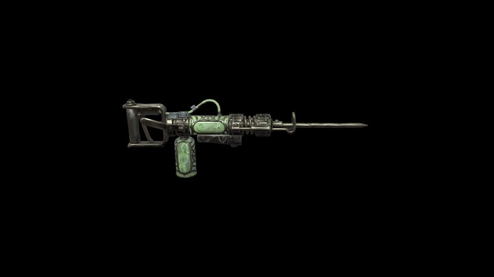 Ghost Catcher Jackhammer 3D Model