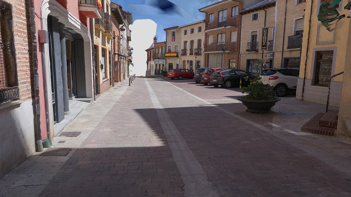 Street scene 3D Model