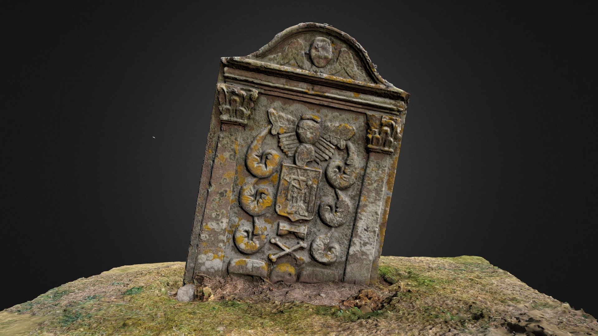 1767 gravestone Nether St Cyrus Old Kirkyard