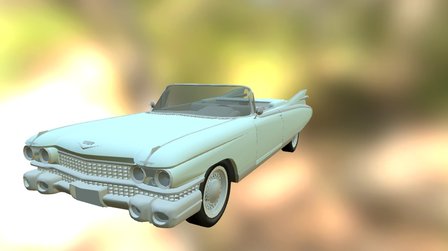 Cadillac Eldorado 1959 E 3D Model