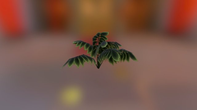 forest plant three 3D Model