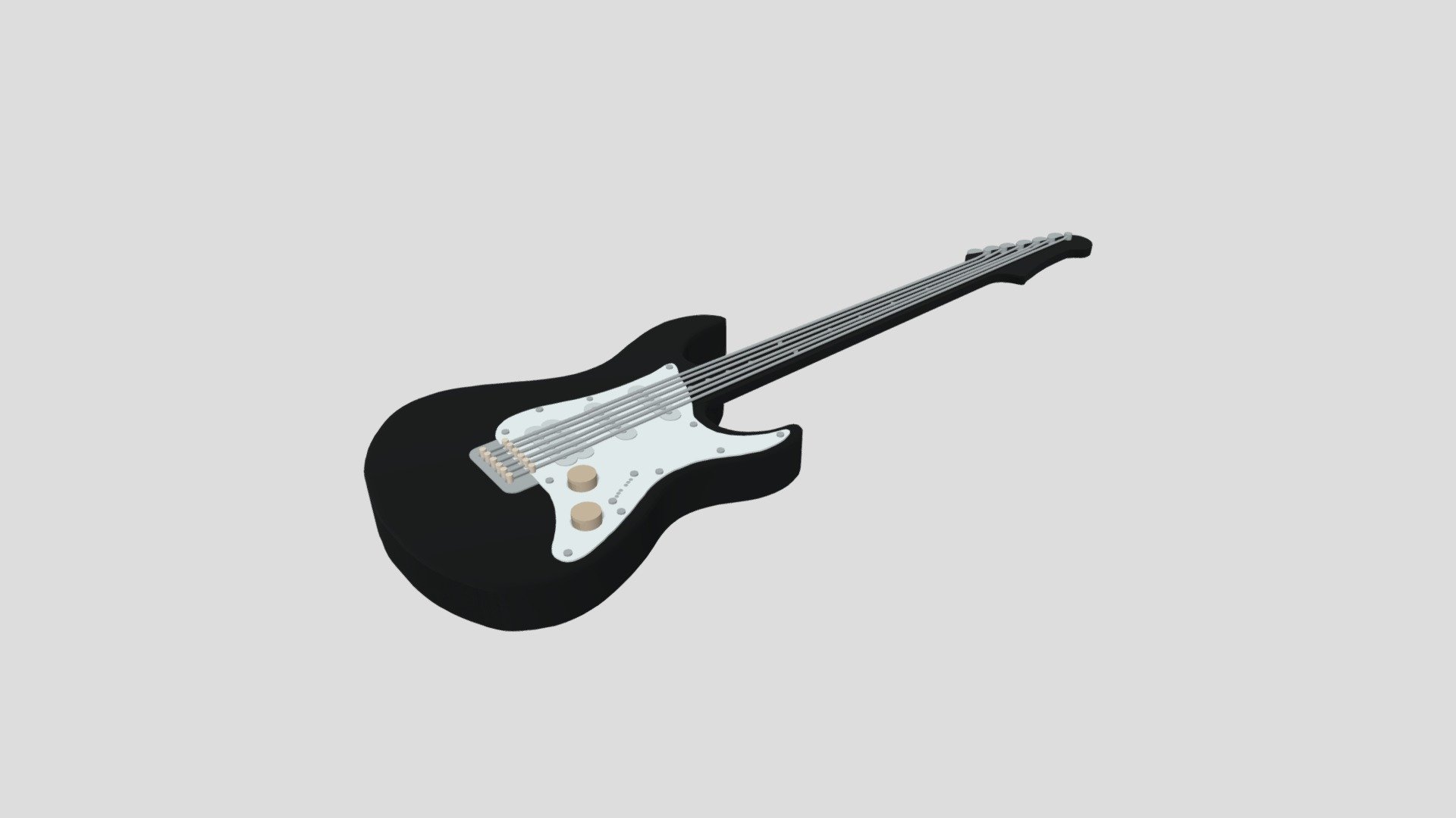 Electric Guitar - Download Free 3D model by CharlotteMeehan [b2b6189 ...