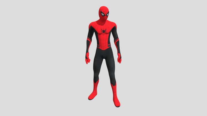 Spider-Man Fan Art 3D Model 3D Model