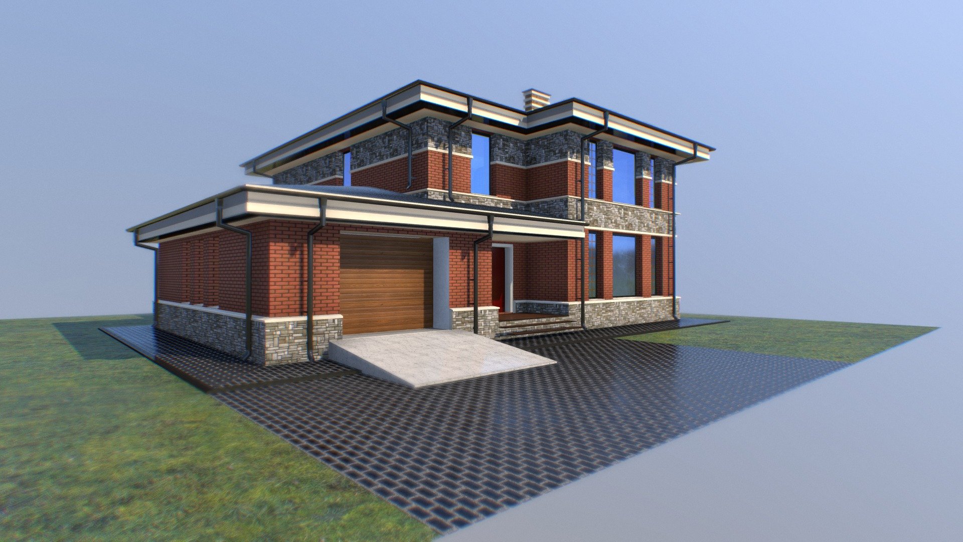 Residence 02 21 - Buy Royalty Free 3D model by VRA (@architect47 ...