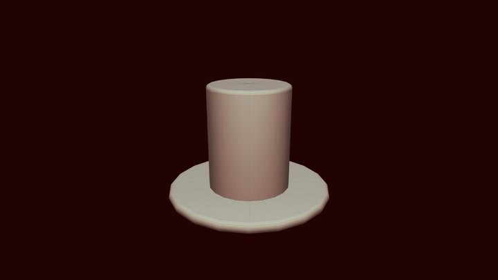 Top Hat 3D Model