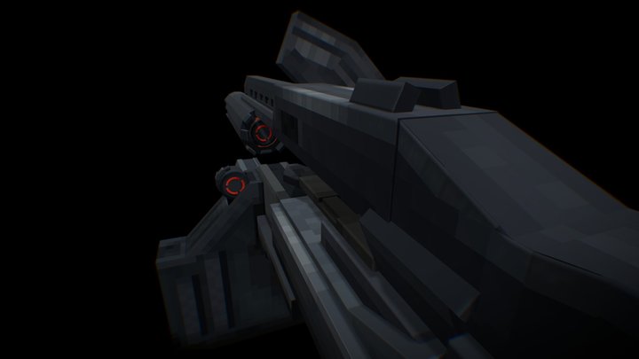 Minecraft - HL2 OSIPR / AR2 3D Model