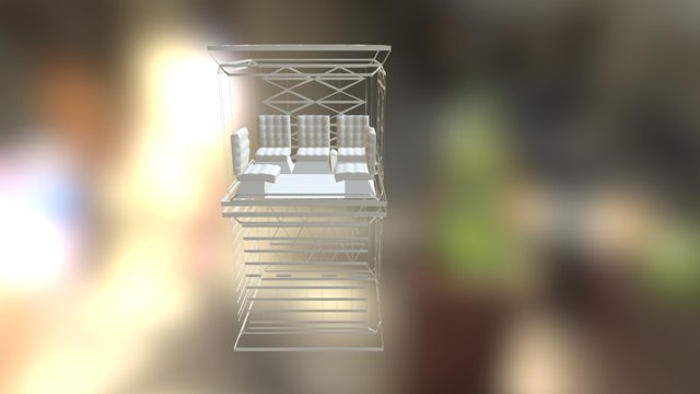 Beach House Lift,seats Up Doors Down 3D Model