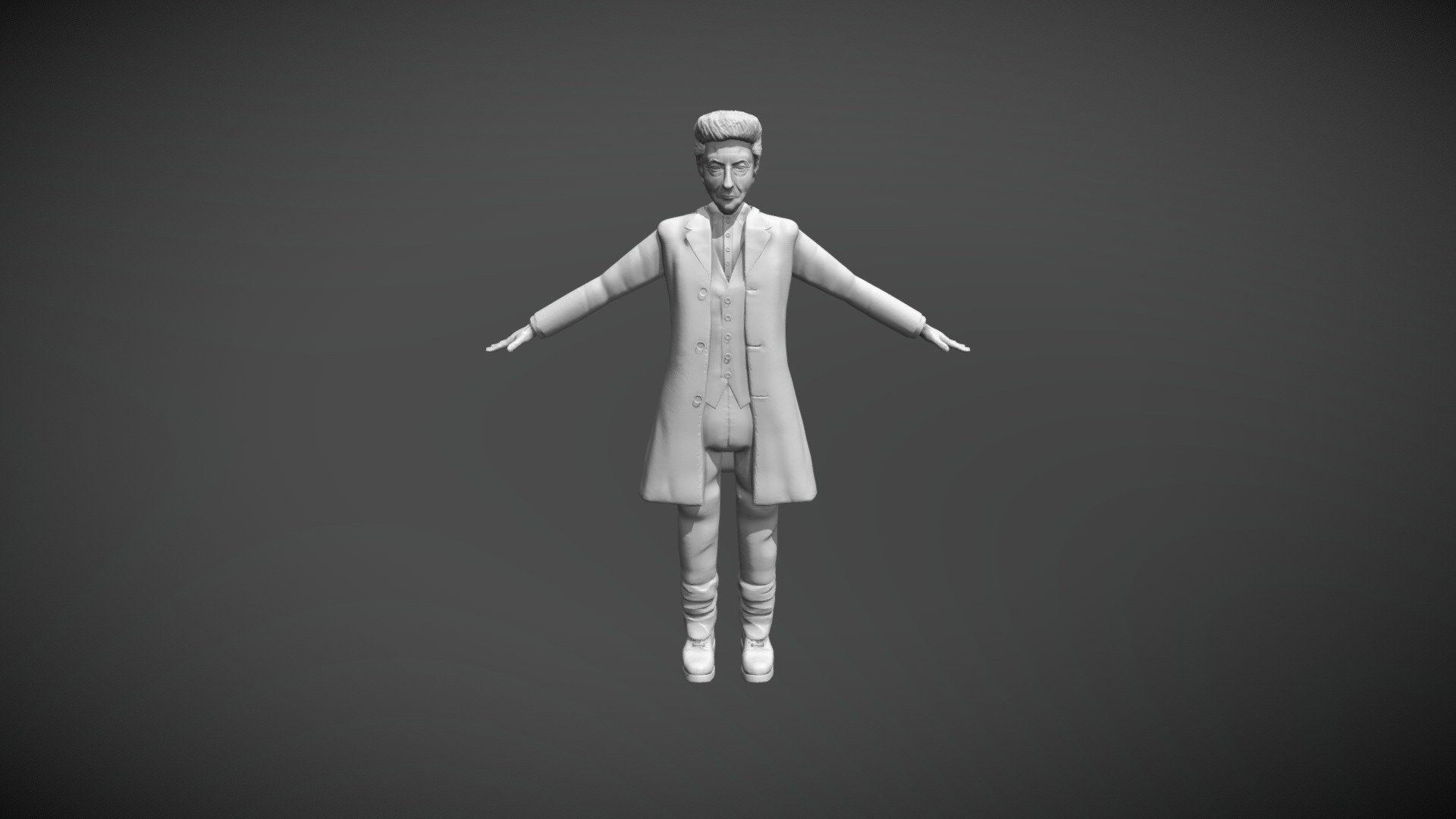 STL file Doctor Who - 12th Doctor 🩺・Model to download and 3D