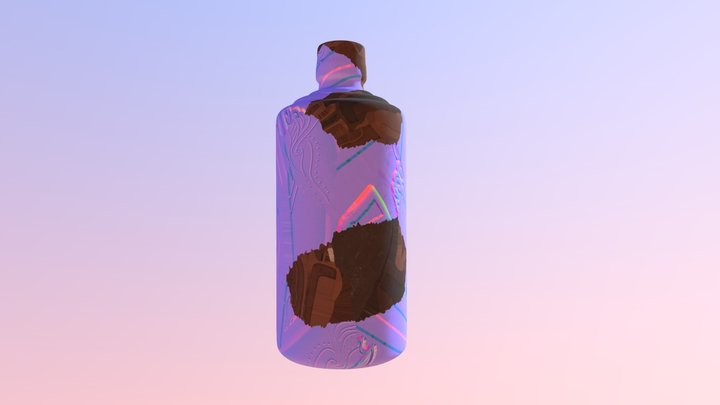 瓶子 3D Model