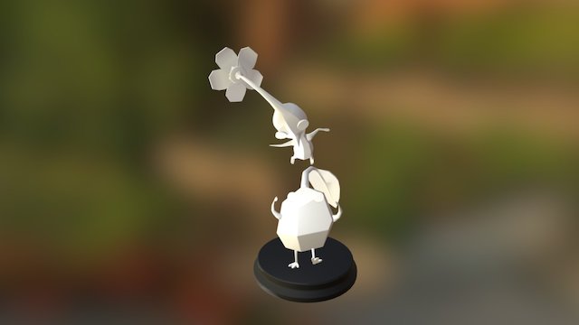 Pikmin Party 3D Model