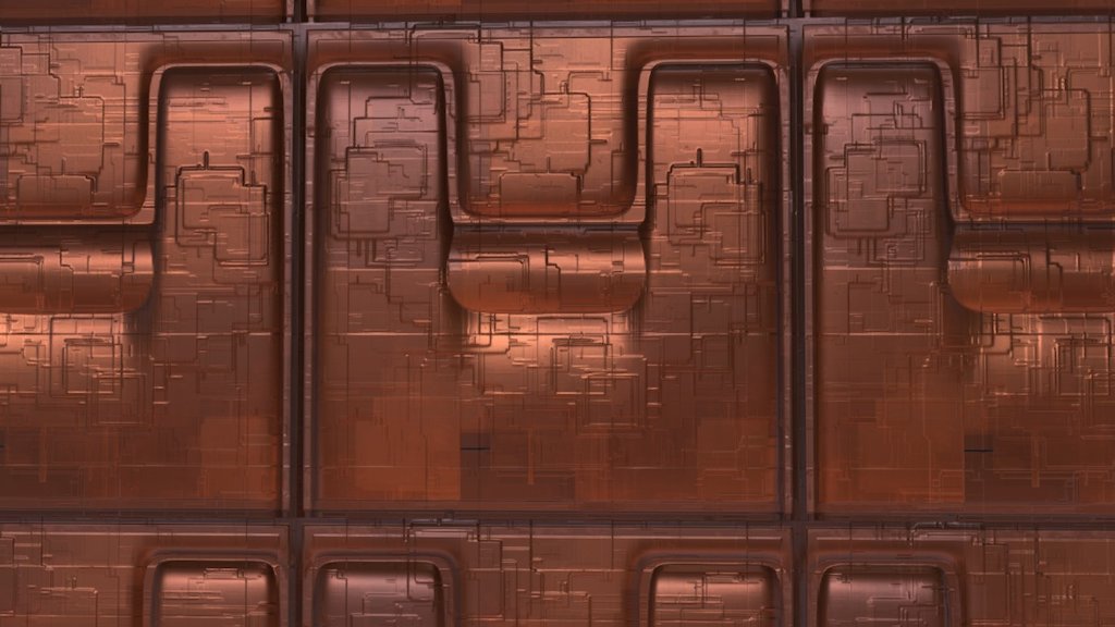 ExobyteTile05 PBR Material
