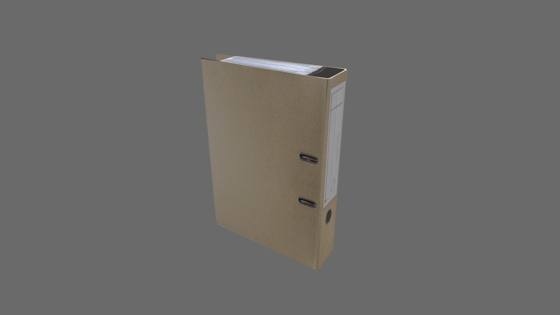 3D model File 02 - This is a 3D model of the File 02. The 3D model is about a box on a table.