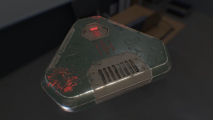 Si-fi box 3D Model