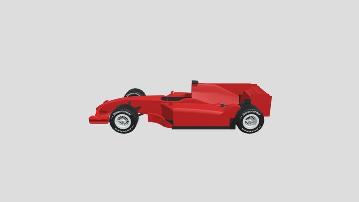 Formula 2008 3D Model