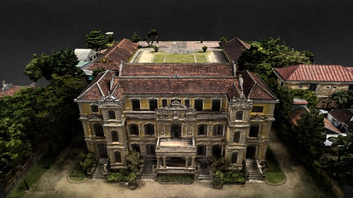 An Dinh Palace - Agisoft Coaching 3D Model