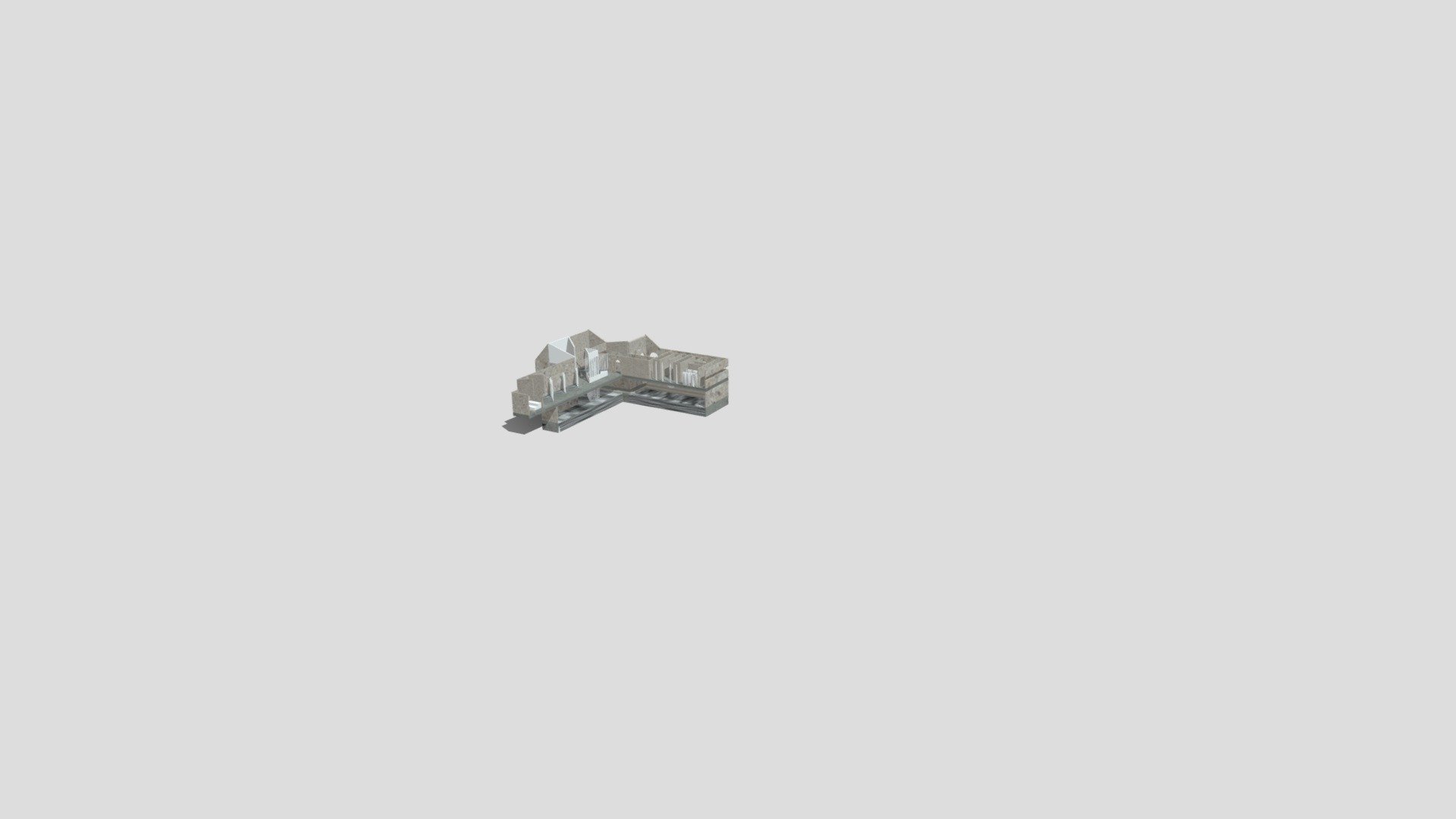 sectional chunk model - 3D model by zhangjiang [b2bd0f9] - Sketchfab