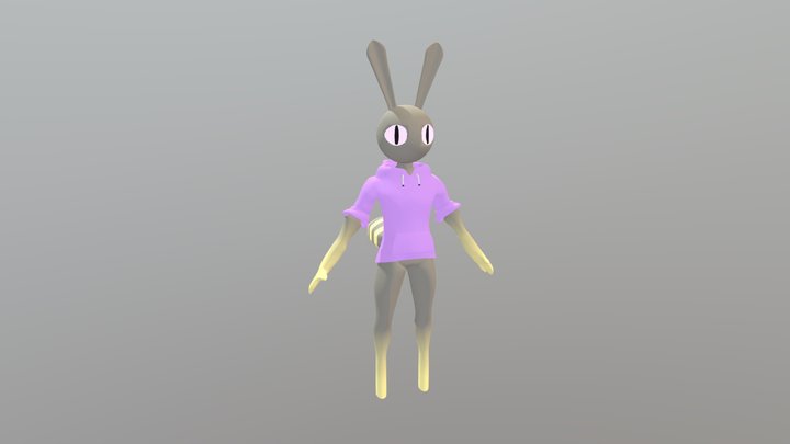 Bee Enderman 3D Model