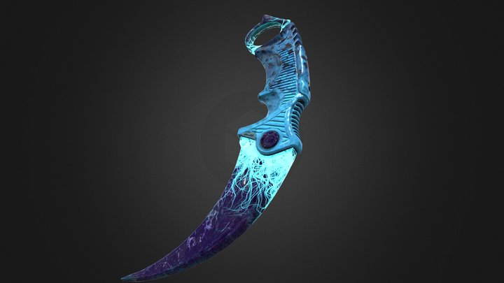 Karambit "BANE" 3D Model