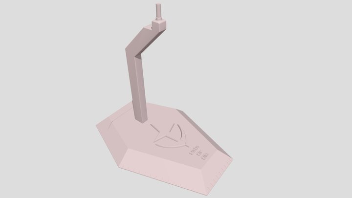 Custom Gunpla Stand / Action Base