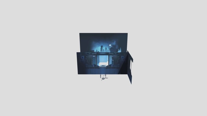 无限飓风号 3D Model