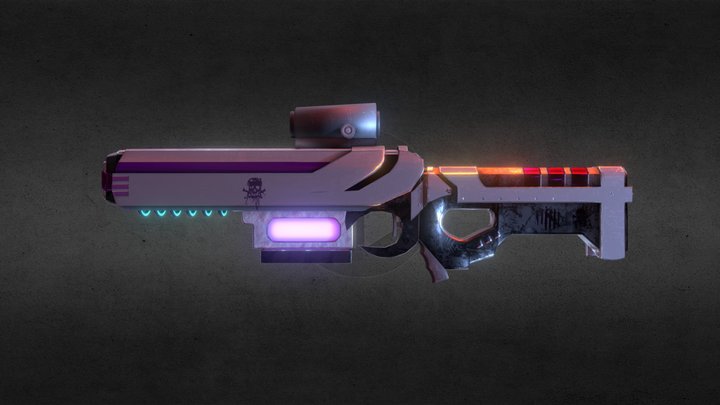 Pirate Rifle 3D Model
